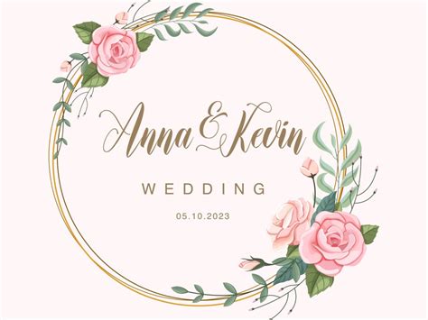 Custom Wedding Logo Design for Your Special Day | Upwork