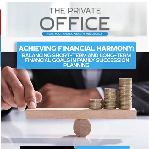 Achieving Financial Harmony: Balancing Short-Term and Long-Term