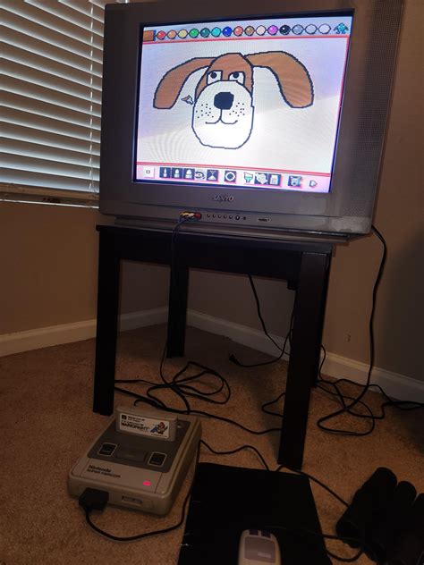 My SNES mouse came in, and yes, it works. : r/snes