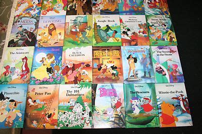 Disney Classic Series Books Hardcover Lot of 34 Twin Books Mouse Works ...