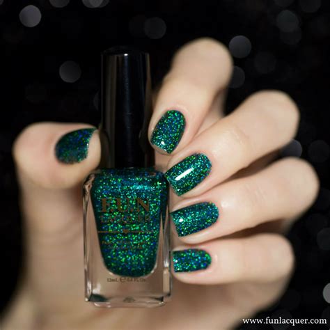 Secret Green Holographic Glitter Nail Polish – F.U.N LACQUER