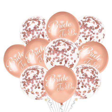 Balony Bride to Be na Wieczór Panieński rose gold 13726535237 Allegro pl