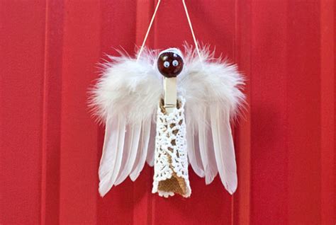 DIY Burlap and Lace Clothespin Angel – Factory Direct Craft Blog