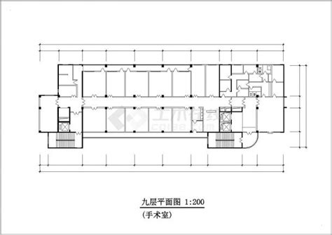 某地区医院综合楼cad建筑设计图纸医疗建筑土木在线