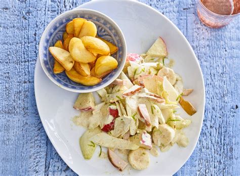 Aperitiefhapje Met Gerookte Forel En Appel