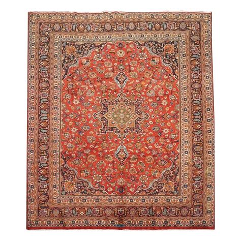 Red Persian Mashad Rug Circa For Sale At Stdibs