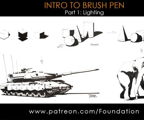 Artstation Foundation Art Group Intro To Brush Pen Part 1