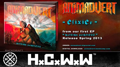 ANIMADVERT ELIXIER EP NOTHING POINTLESS HARDCORE WORLDWIDE