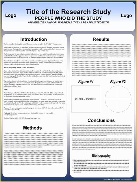 Academic Poster Template Free Of Poster Template Vce Chemistry ...