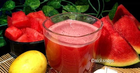 Resep Watermelon With Lemon Juice Oleh Enik Sulistyawati Cookpad