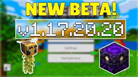 MCPE 1.17.20.20 BETA JAVA PARITY FEATURES! Minecraft Pocket Edition Mob ...