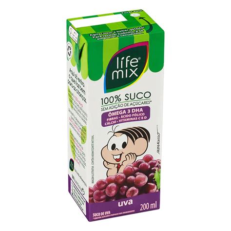 Suco De Uva Ml Life Mix Life Mix