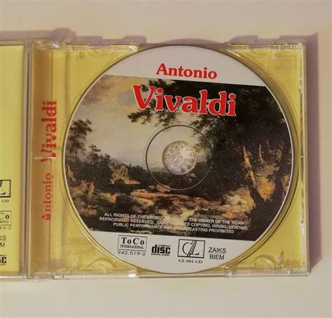 Antonio Vivaldi Cztery Pory Roku P Yta Cd Klasyczn Bydgoszcz Kup