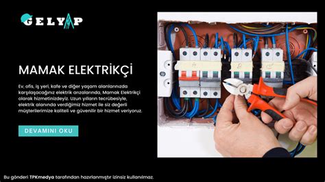 Mamak Elektrik I Ankara Elektrik I Profesyonel Elektrik Hizmetleri