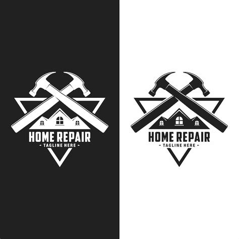 Home Improvement Logo Vector