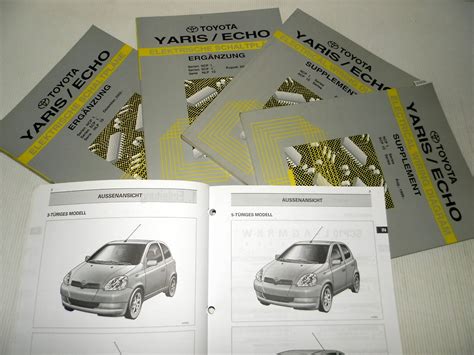 Werkstatthandbuch Toyota Yaris Echo Scp Schaltpl Ne Elektrik Merkmale