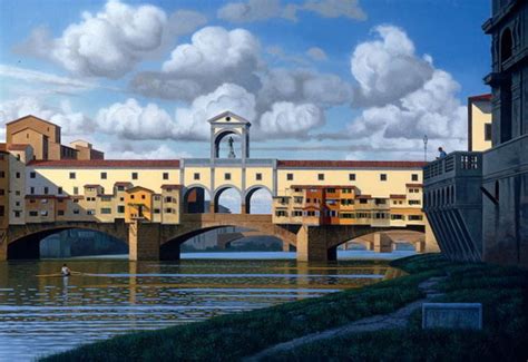 Ponte Vecchio - David Ligare - WikiArt.org - encyclopedia of visual arts