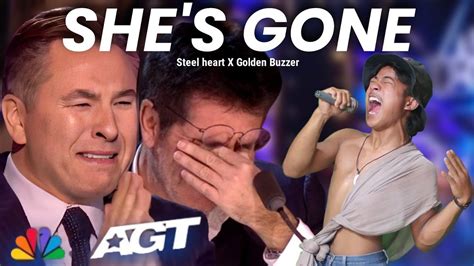 Golden Buzzer All The Judges Cried When He Heard The Song She S Gone