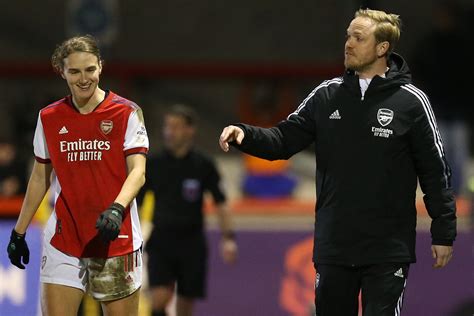 Arsenal Women Boss Eidevall Miedema Up For WSL Manager Player Goal