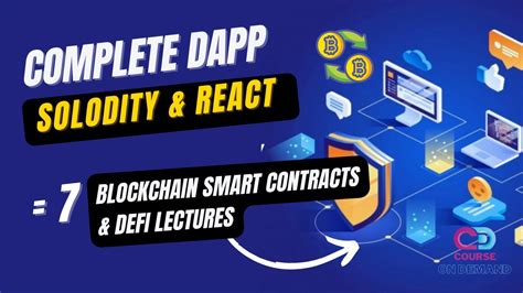 Blockchain Smart Contracts DeFi Lectures Complete DApp Course