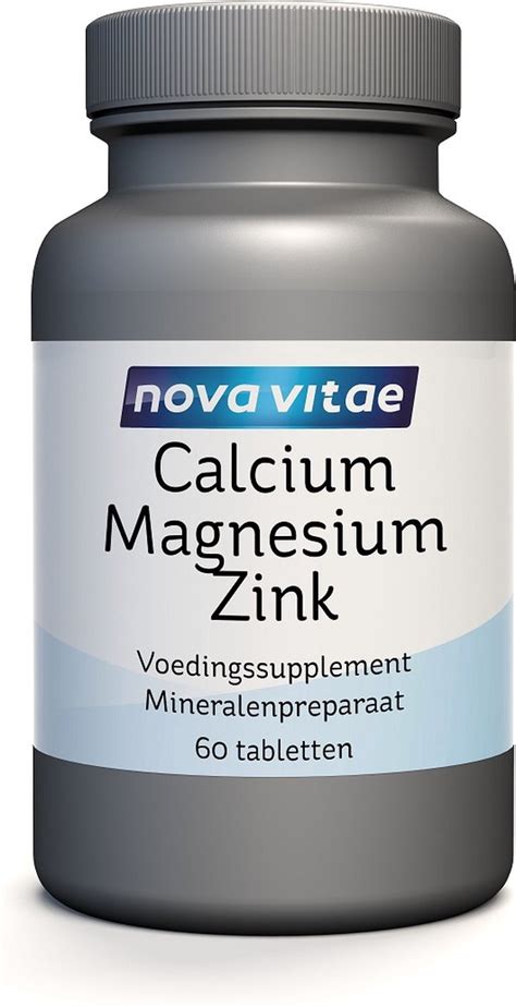 Nova Vitae Calcium Magnesium Zink Tabletten Bol