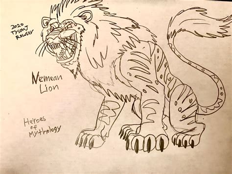 Hom Nemean Lion By Rowserlotstudios1993 On Deviantart