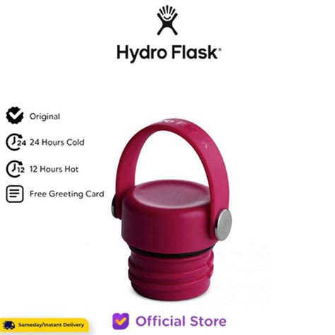 promo hydro flask standard mouth flex cap tutup botol minum snapper
