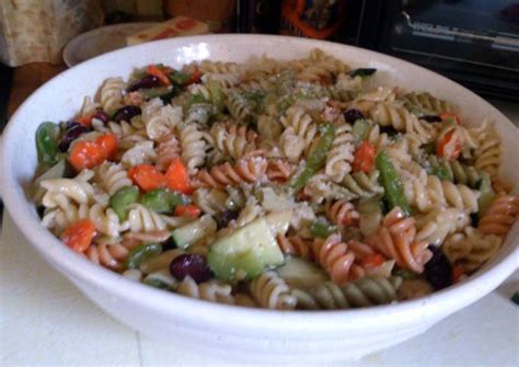 Pasta Salad (with Beans) Recipe by Angel - Cookpad