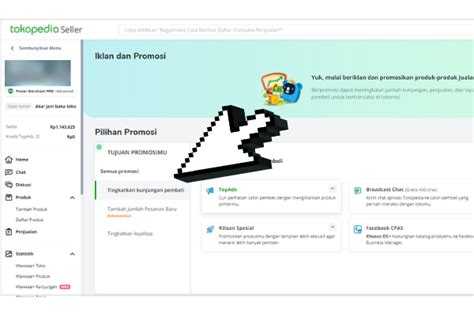 Cara Pasang Topads Di Tokopedia