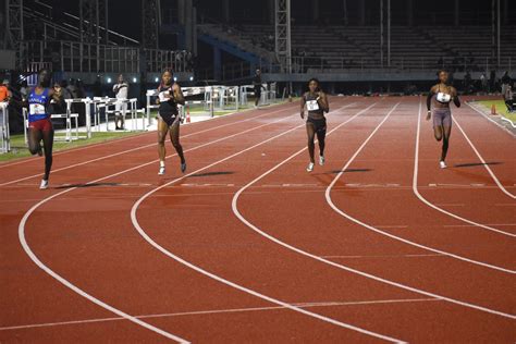 Skeete Claims Womens 200m Abrams Wins Womens 400m Stabroek News