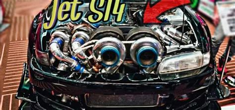 Got Boost Four Turbos Attached To This 2jz S14 And Crazy Builds Turbo