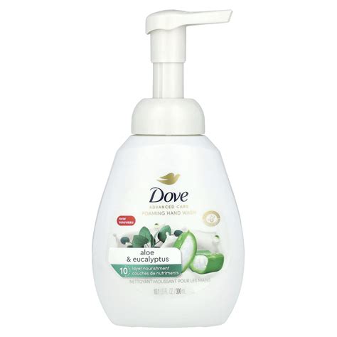 Dove Foaming Hand Wash Aloe Eucalyptus 10 1 Fl Oz 300 Ml