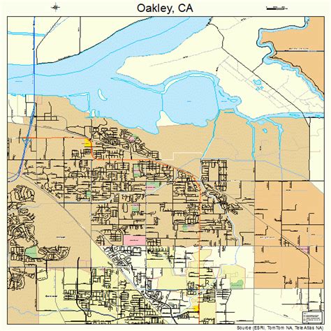 Oakley House Campus Map