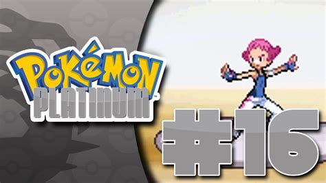 Lets Play Pokémon Platinum Part 16 The FIGHTING Type Gym Leader