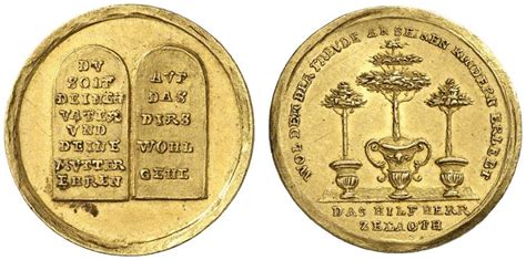 Goldmedaille Zu Einem Dukaten O J Jahrhundert Gaed Ii S