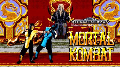 Mortal Kombat Playthrough Sega Mega Drive Flashback Cc Youtube