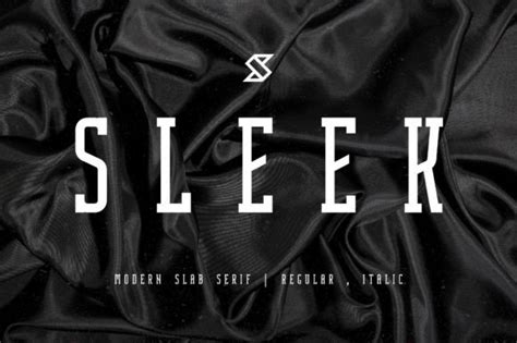 Sleek Font - Font Canyon