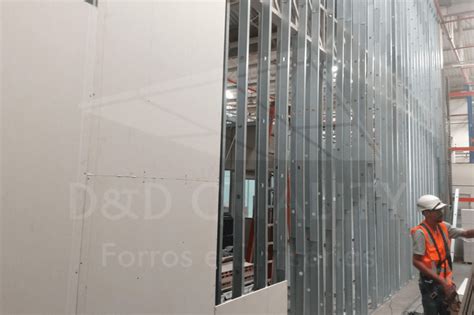 Parede Corta Fogo De Drywall Para Compartimenta O