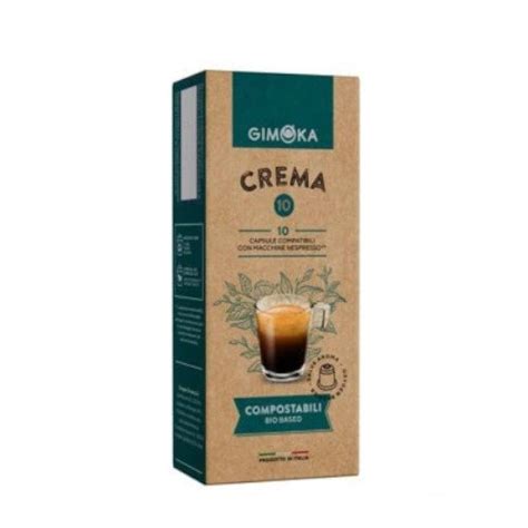 Gimoka Crema Bio Nespresso Kapsu Ek Kawa