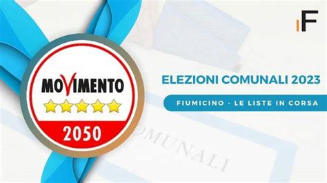 Fiumicino 2023 La Lista Dei Candidati Per Il Movimento 5 Stelle