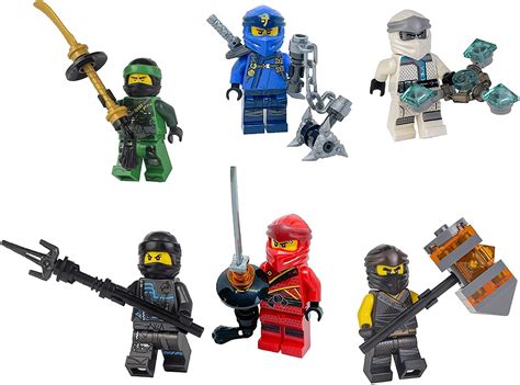 LEGO Ninjago: Legacy Combo Pack - Set of 6 Ninja Minifigures (Lloyd ...