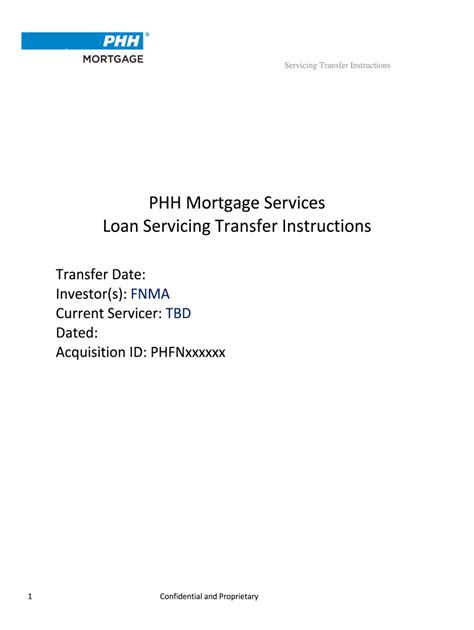 Phh Mortgage Services Form Fill Out And Sign Printable Pdf Template Airslate Signnow