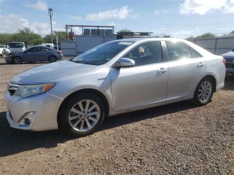 2012 TOYOTA CAMRY HYBRID For Sale HI HONOLULU Mon Feb 26 2024