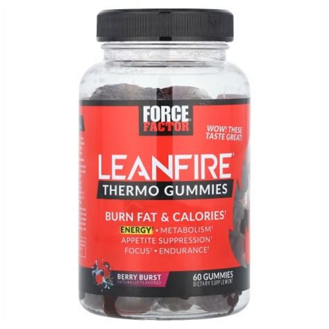 Force Factor Leanfire® Thermo Gummies Berry Burst 60 Gummies 60