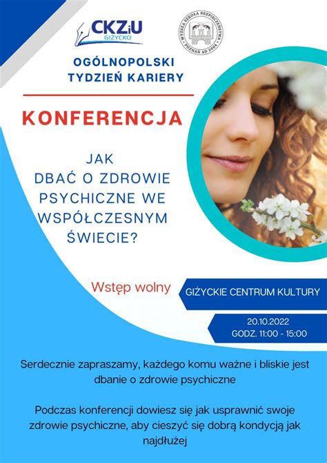 Jak Dba O Zdrowie Psychiczne We Wsp Czesnym Wiecie Olsztyn