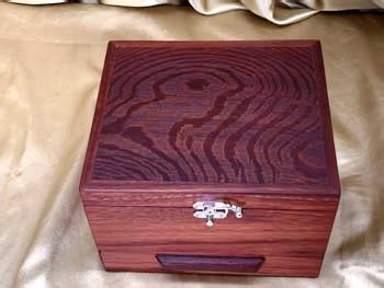 PJBDT 2406 L0832 Premium Jarrah Woody Pear Jewellery Box With