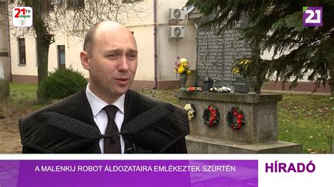 Tv21 Ungvár A malenkij robot áldozataira emlékeztek Szürtén YouTube