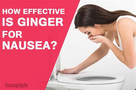 Does Ginger Help with Nausea? ~ healthtasy.com