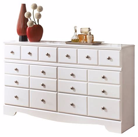 Ashley Furniture Signature Design - Weeki Dresser - 6 Drawers - Classic ...