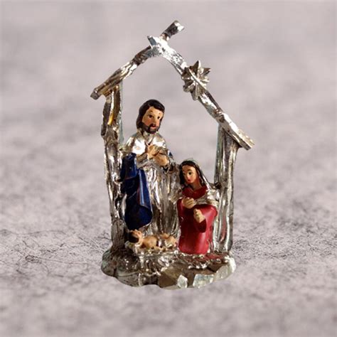 Szopka jezus statua figurki rodzina Ornament figurki miniaturowe boże